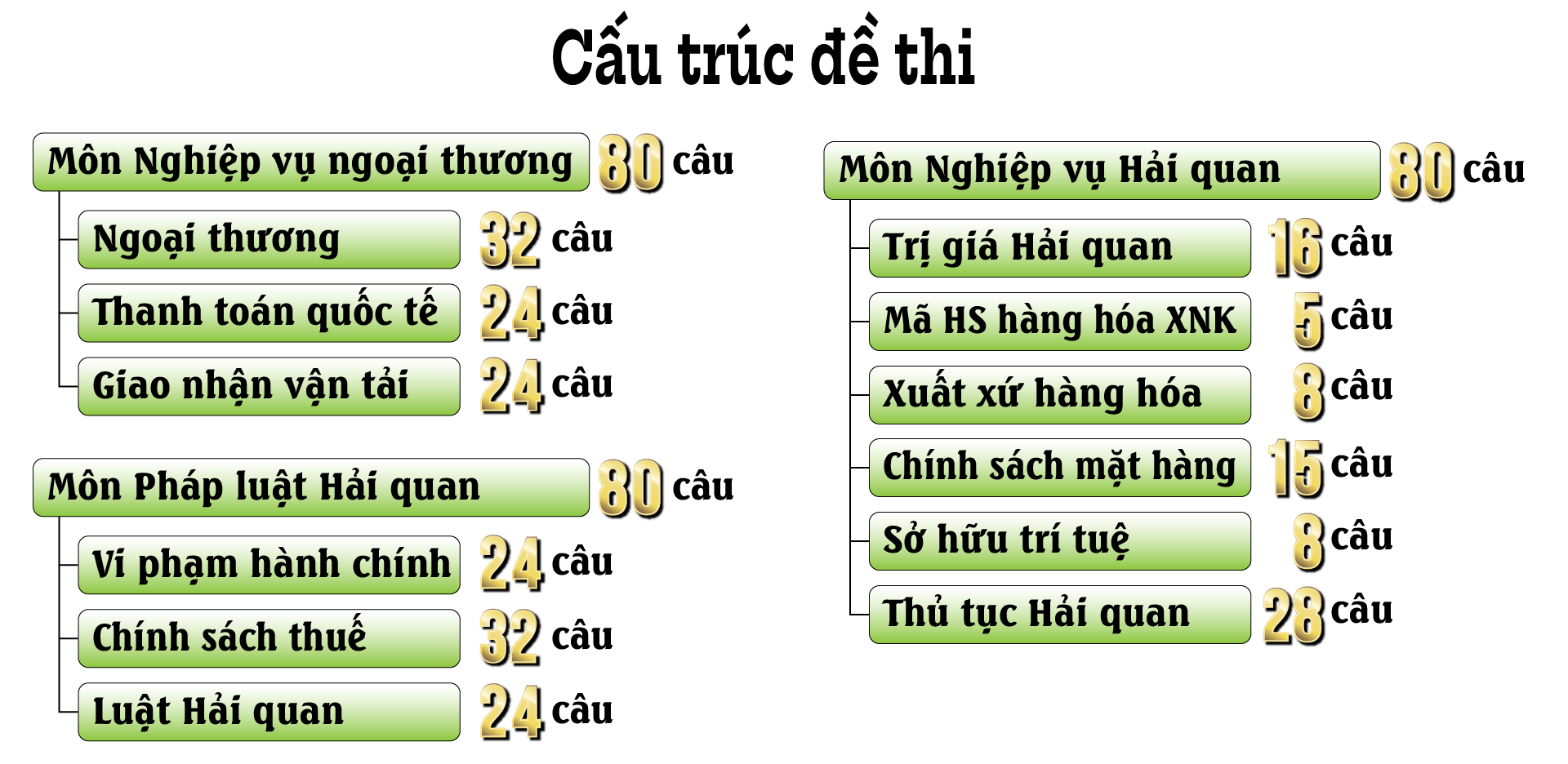 Cấu trúc đề thi
